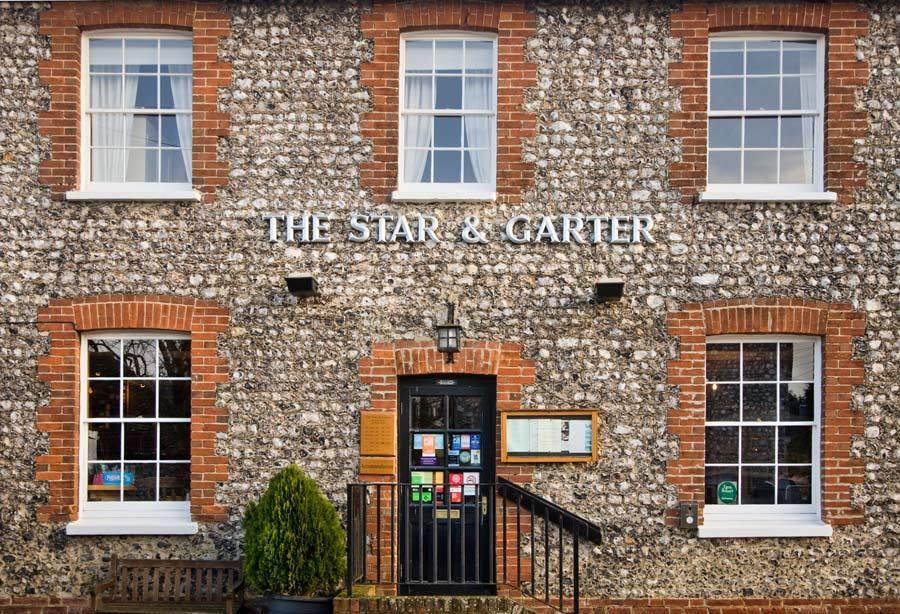 The Star And Garter Bed and Breakfast East Dean  Eksteriør billede